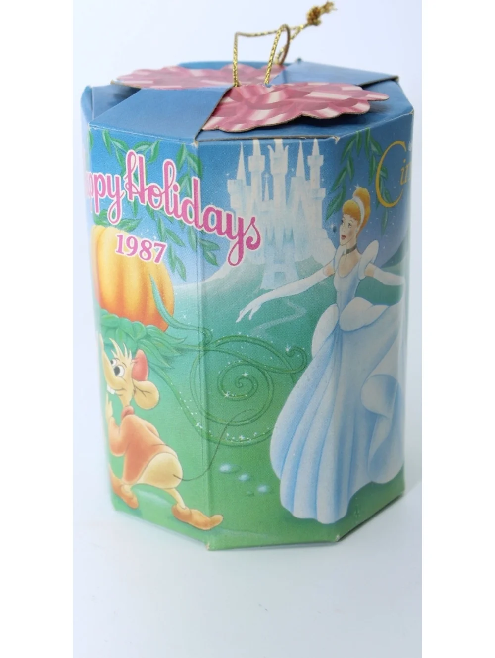 80s 90s Disney 6 EMPTY BOXES from Christmas Ornaments McDonalds Happy Meal Toys